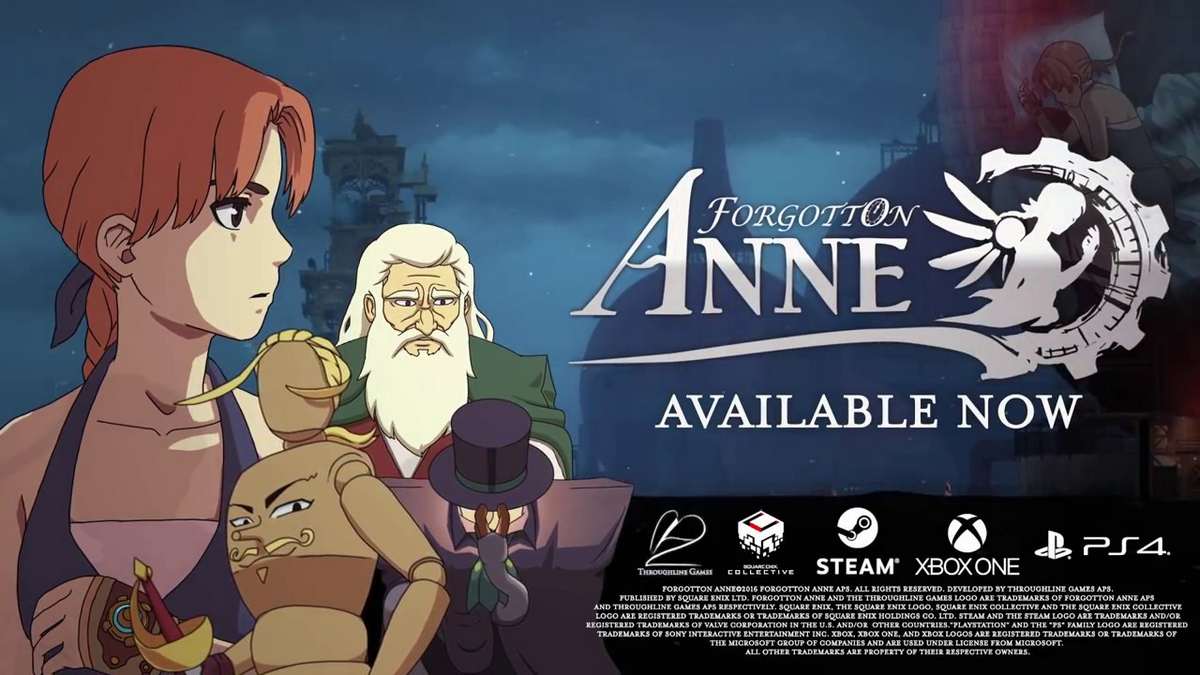 Forgotton Anne is a beautiful adventure game