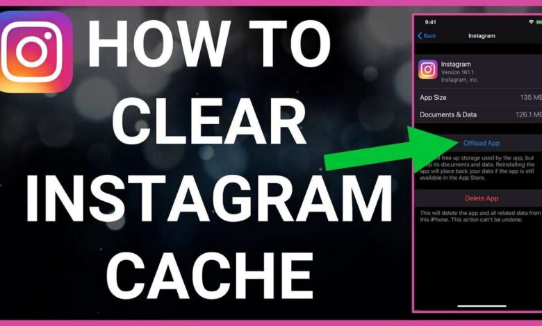 How to clear Instagram cache on Android / iPhone / PC