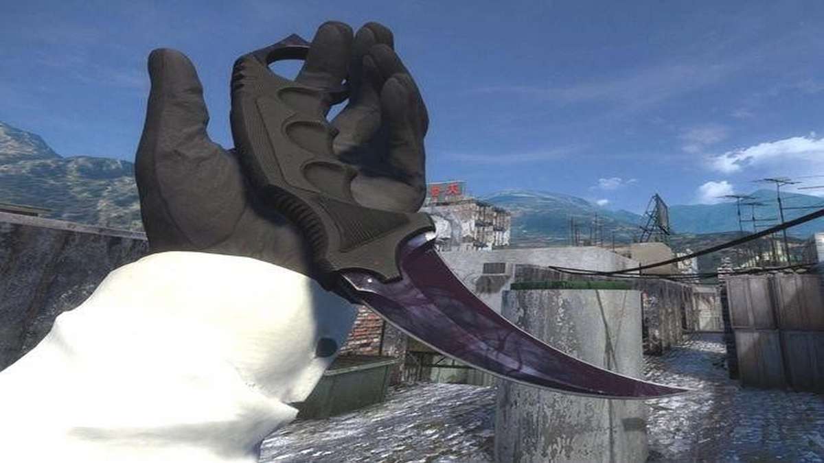 Ultimate CS:GO Knife for all Gloves – Karambit | Doppler