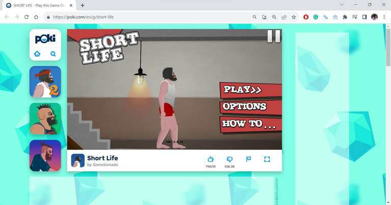 Short Life is an unblocked game that you can't miss