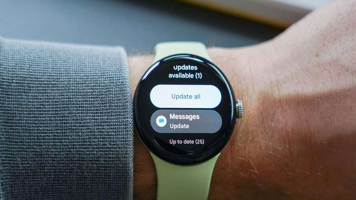 Check for Updates on Your Pixel Watch and install them