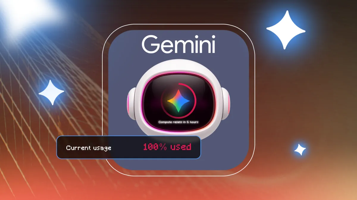Google's Gemini Usage Caps Are Pushing Users Toward Rival AI Assistants
